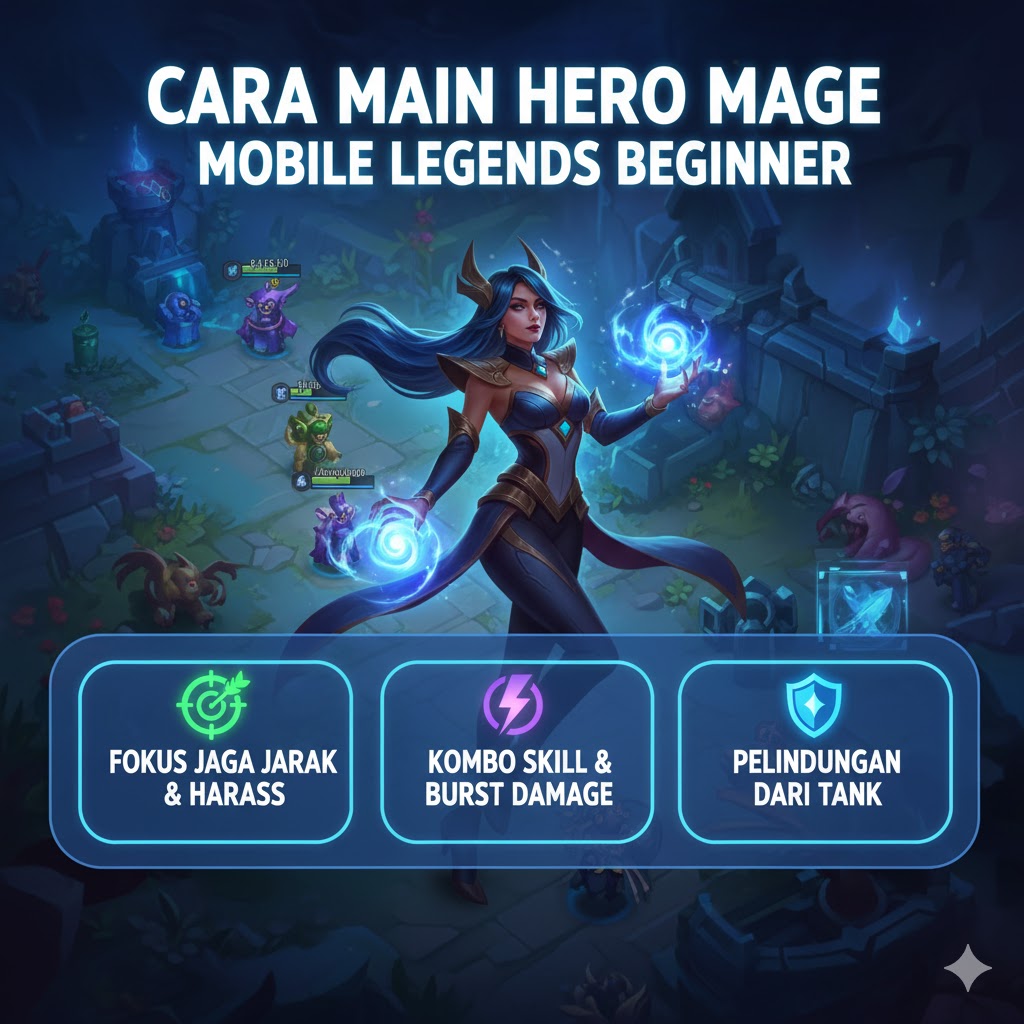 Cara Main Hero Mage Mobile Legends untuk Pemula: Dominasi Mid Lane Gampang!