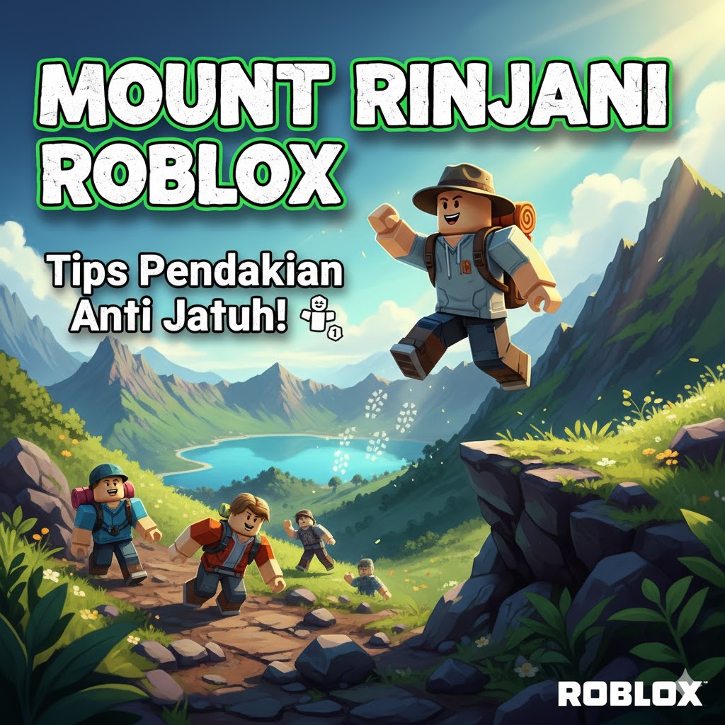 Mount Rinjani Roblox: Tips Pendakian Anti Jatuh ke Jurang!