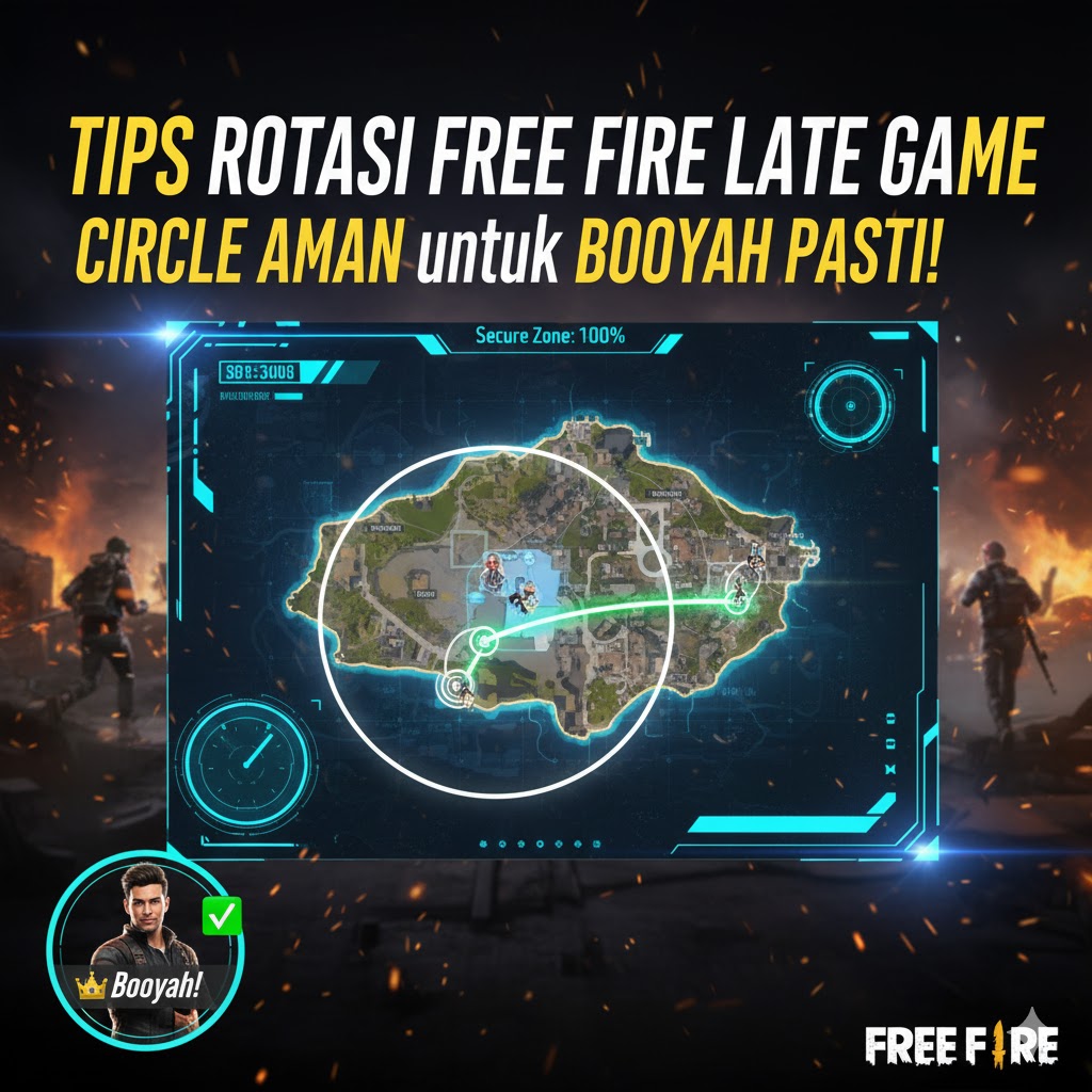 Tips Rotasi Free Fire Late Game: Circle Aman untuk Booyah Pasti!