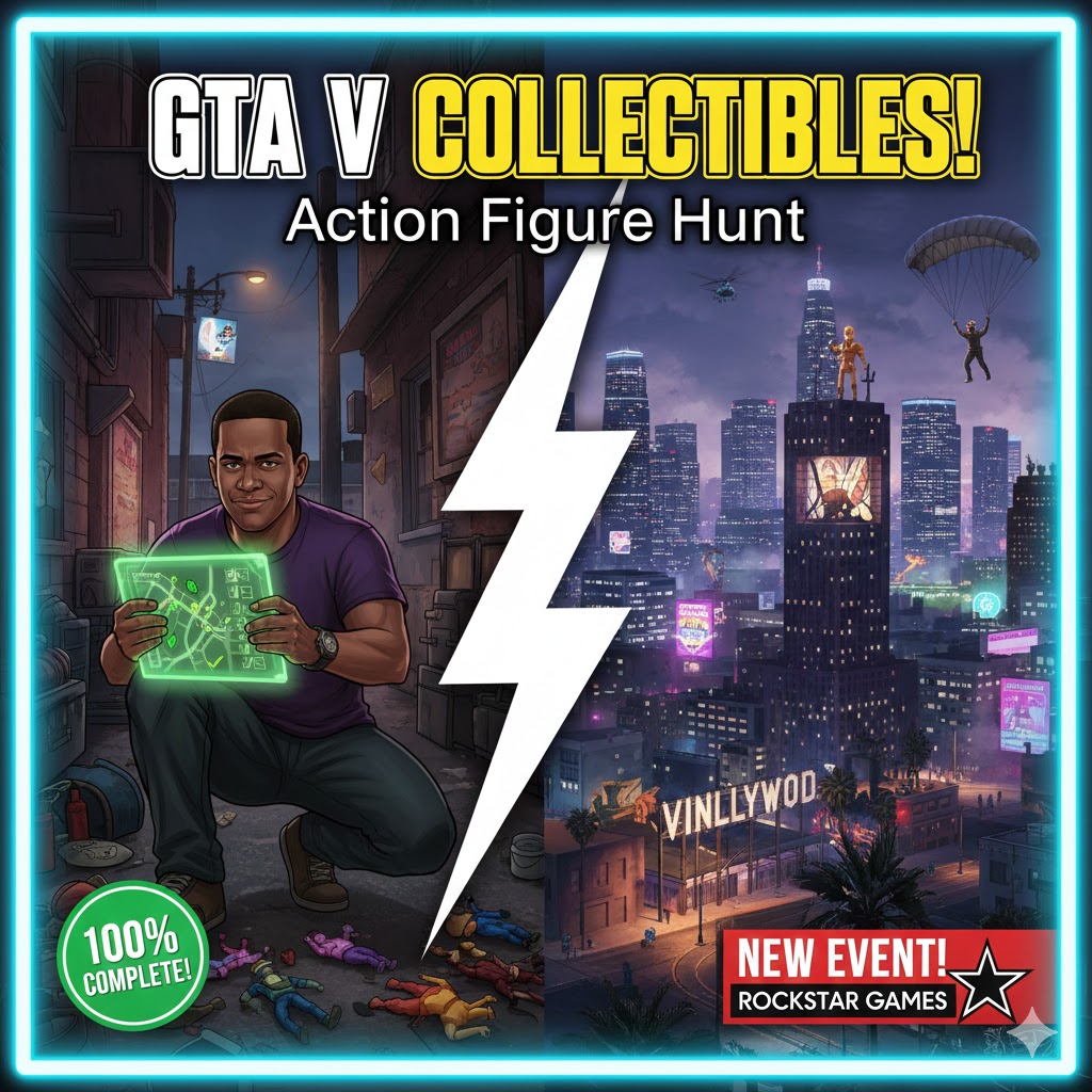 GTA V Collectibles: Action Figure Hunt - Panduan Lengkap Kumpul 100 Figure & Reward Eksklusif!