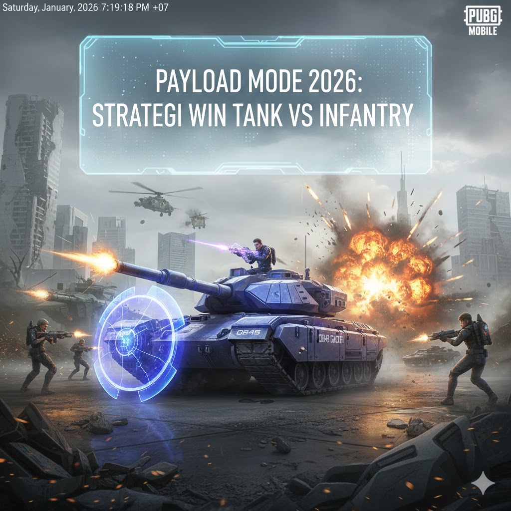 PUBG Mobile Payload Mode 2026: Strategi Win Tank vs Infantry OB45 Gacor!