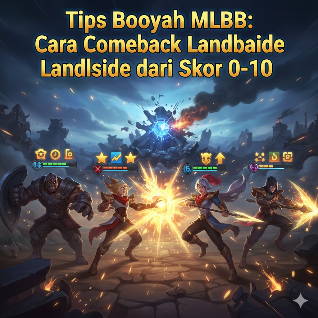 Tips Booyah MLBB Landslide Comeback 0-10  

