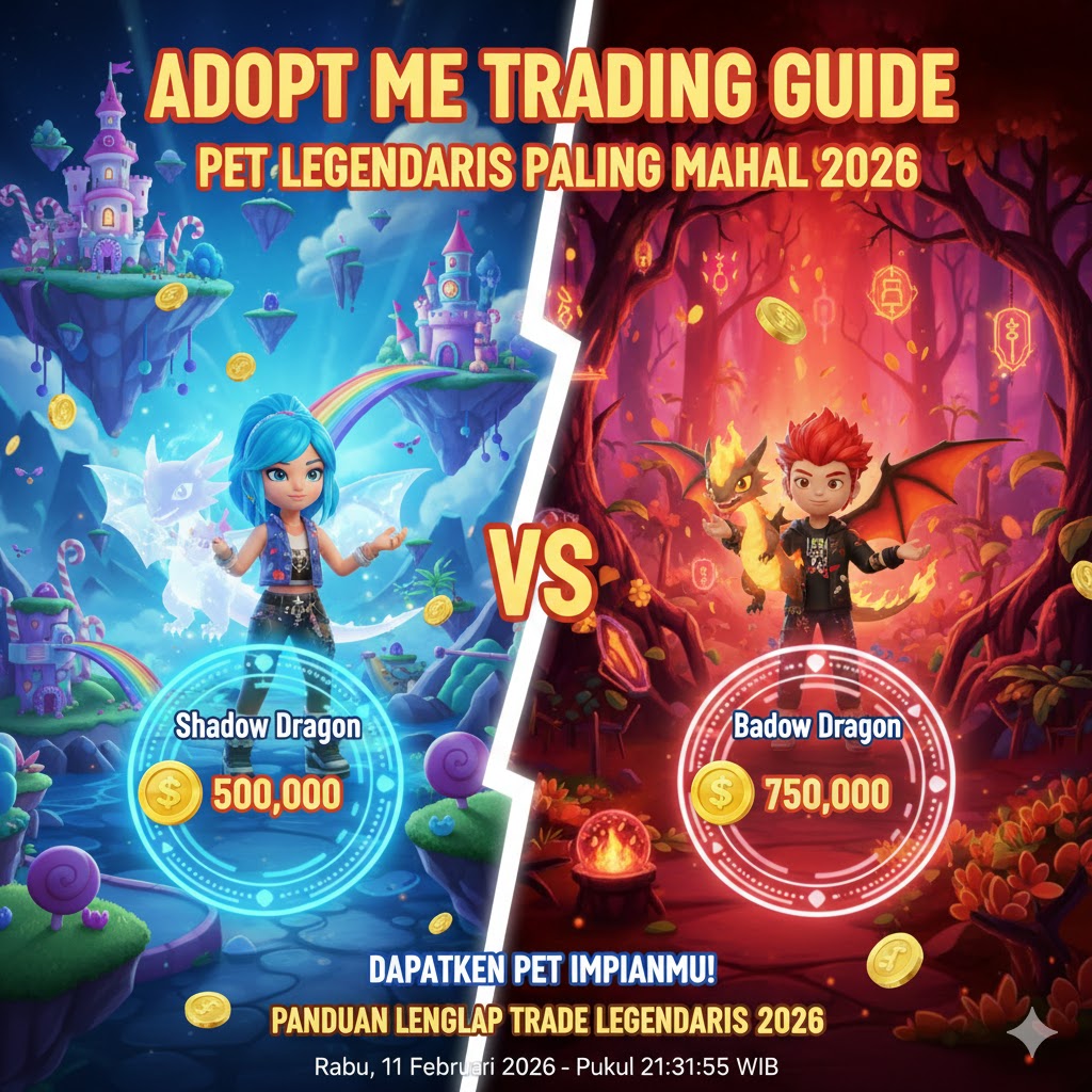 Adopt Me Trading Guide: Pet Legendaris Paling Mahal 2026