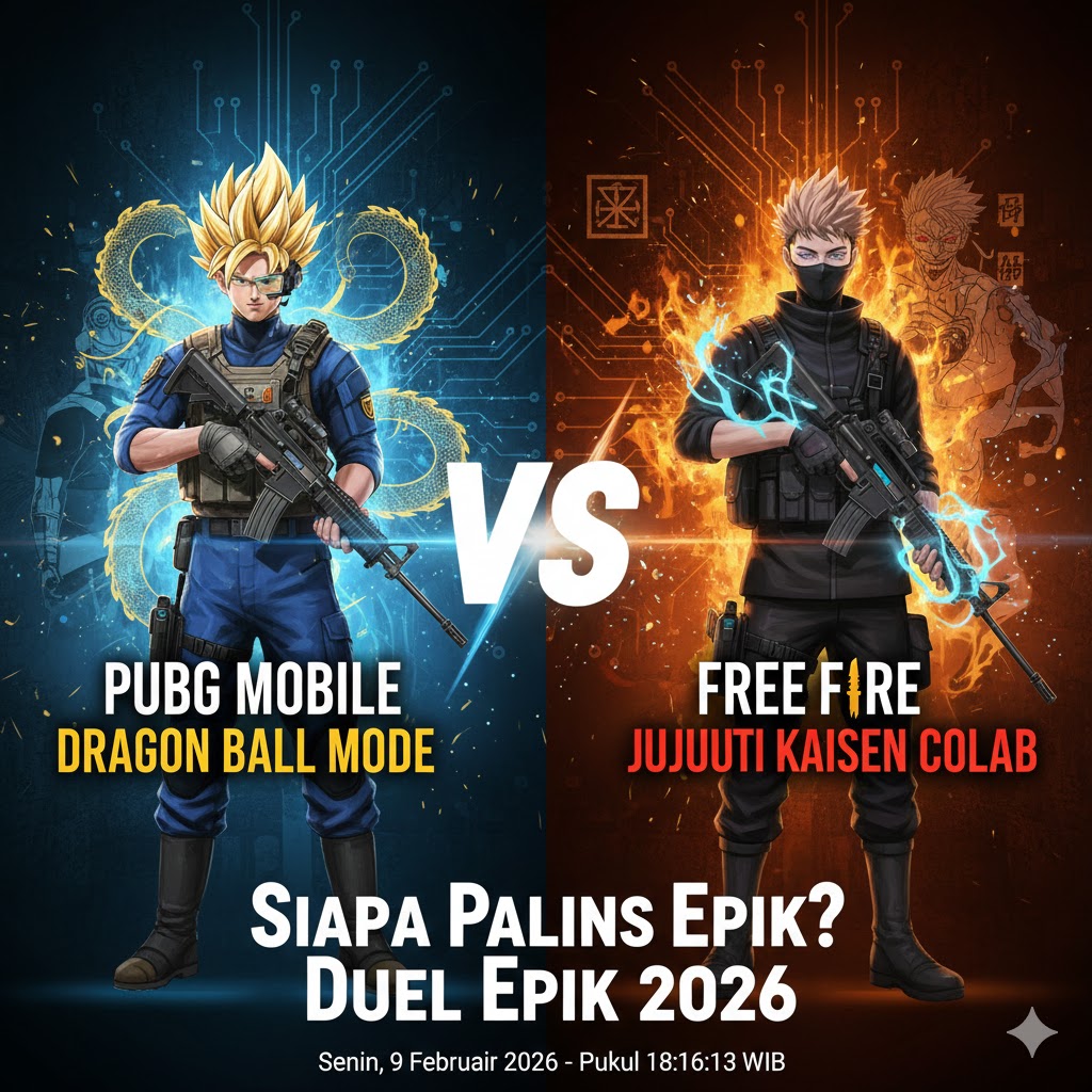 PUBG Mobile Dragon Ball Mode vs Free Fire Jujutsu Kaisen Collab: Siapa Paling Epik?