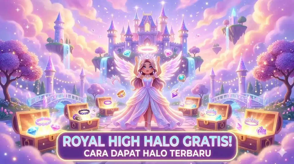 Cara Dapat Halo Terbaru di Roblox Royale High & Item Gratis