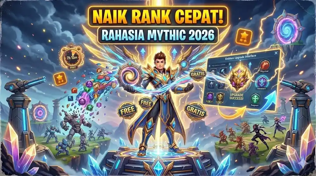 Cara Farming Emblem Cepat Mobile Legends Tanpa Top Up
