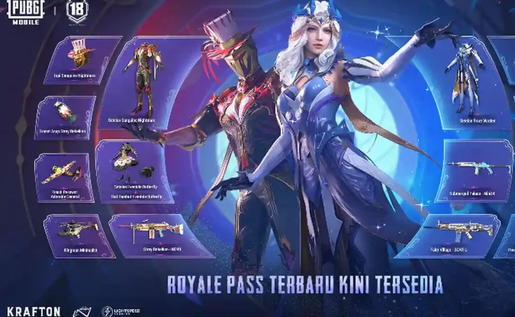 Event Royale Pass PUBG Mobile 2026, Tema 'Cyber Neon City'